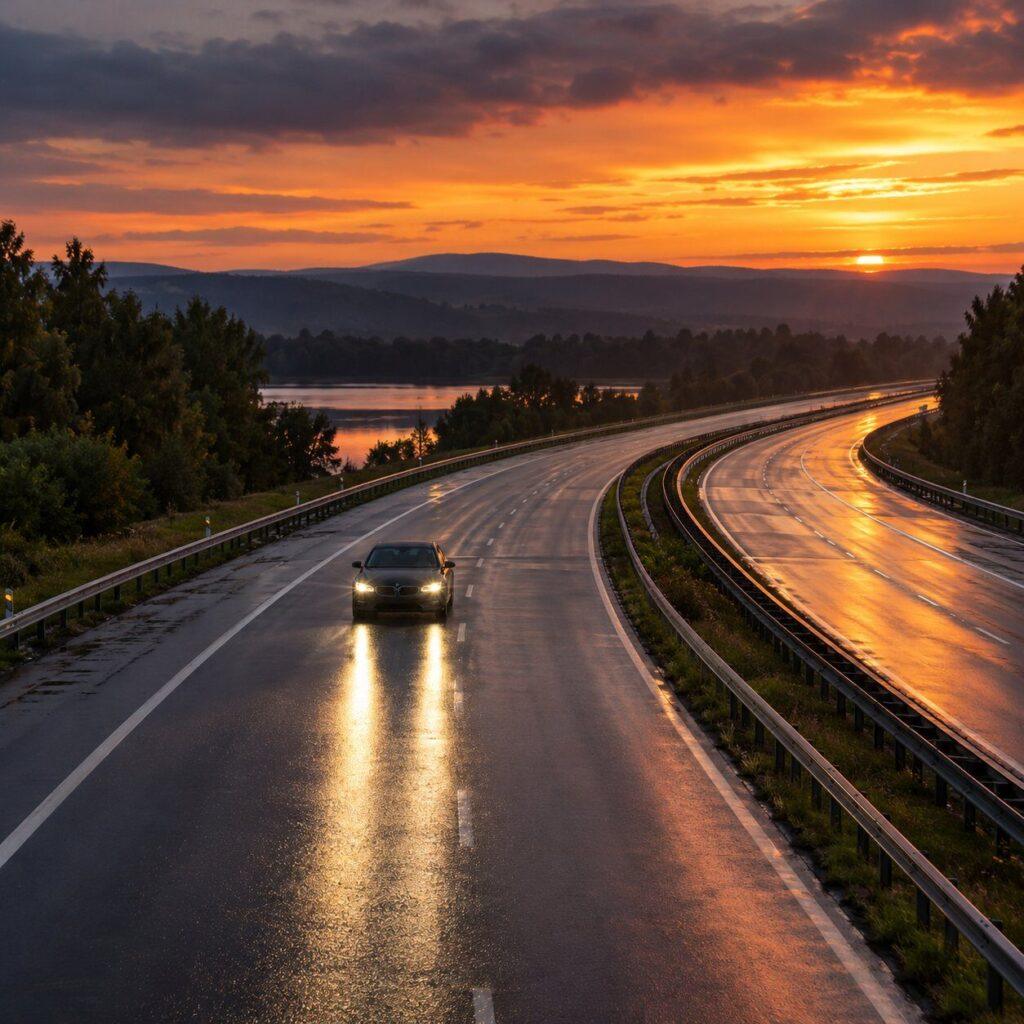 Autobahn und Dunkelheit: Zwei besondere Herausforderungen – Eddy Fahrschule